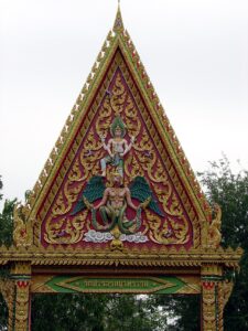 พวงหรีด วัดประสาท ดุสิต กรุงเทพมหานคร