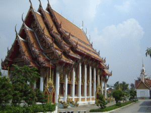 พวงหรีดวัดเสาธงหิน บางใหญ่ นนทบุรี