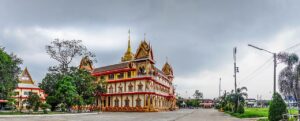 พวงหรีดวัดบางโปรง อำเภอเมืองสมุทรปราการ กรุงเทพมหานคร
